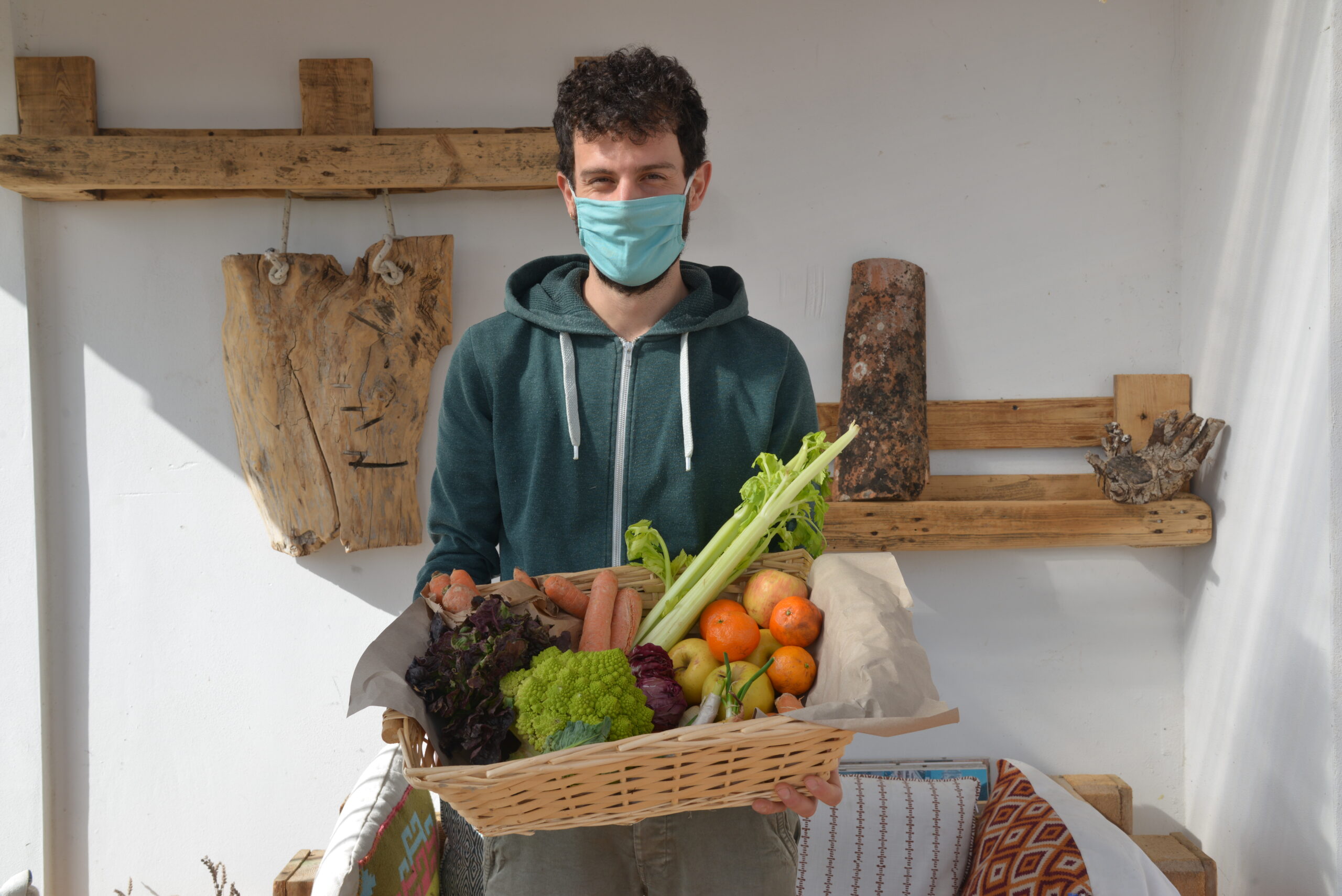 Cesto di verdure dell'orto di AgriconCura